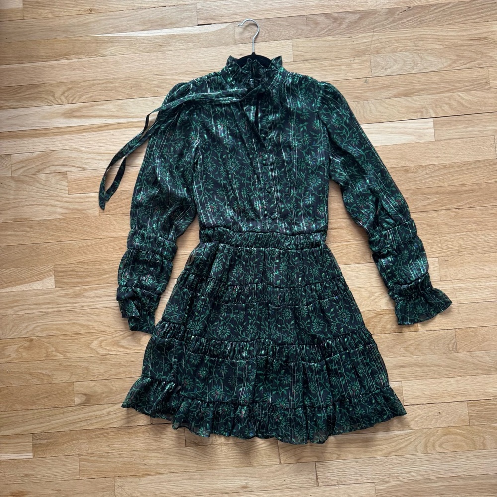 Walter Baker Emerald Green Party Dress